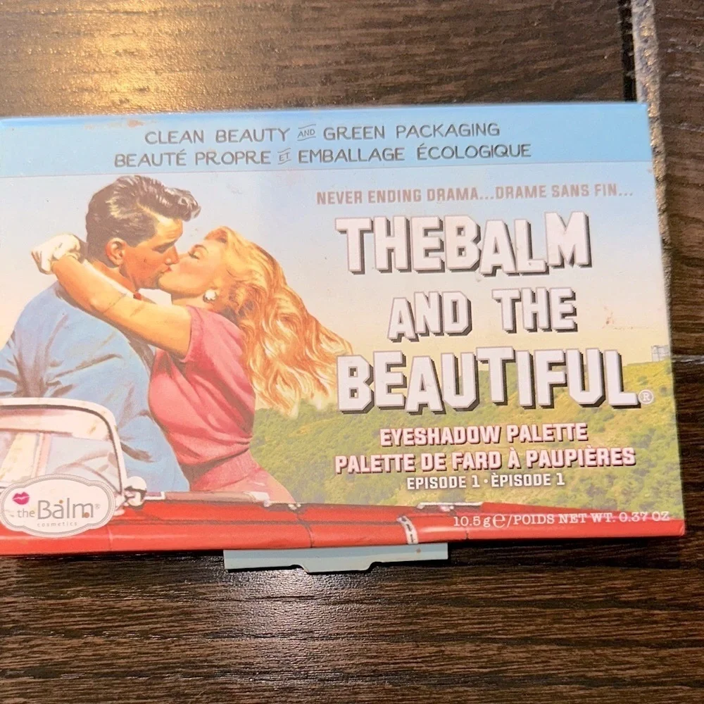 the balm and the beautiful Eyeshadow palette